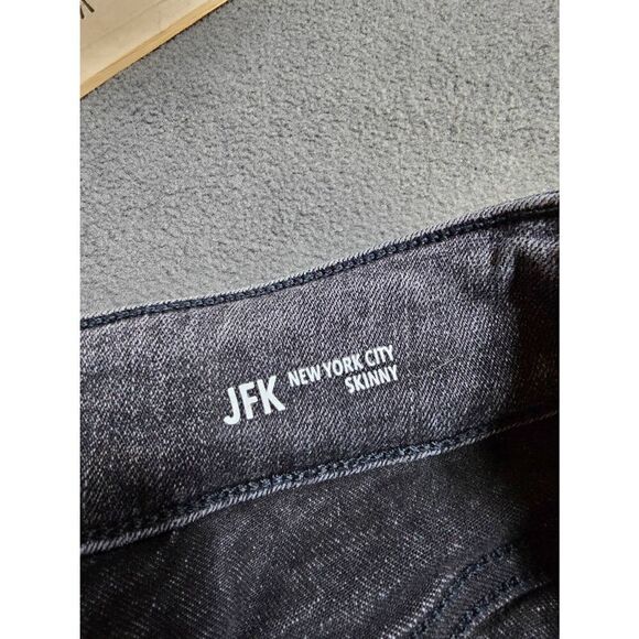 Warp + Weft JFK NY City Women's Mid-Rise Skinny Denim Jeans Black Size 27 - Picture 6 of 10